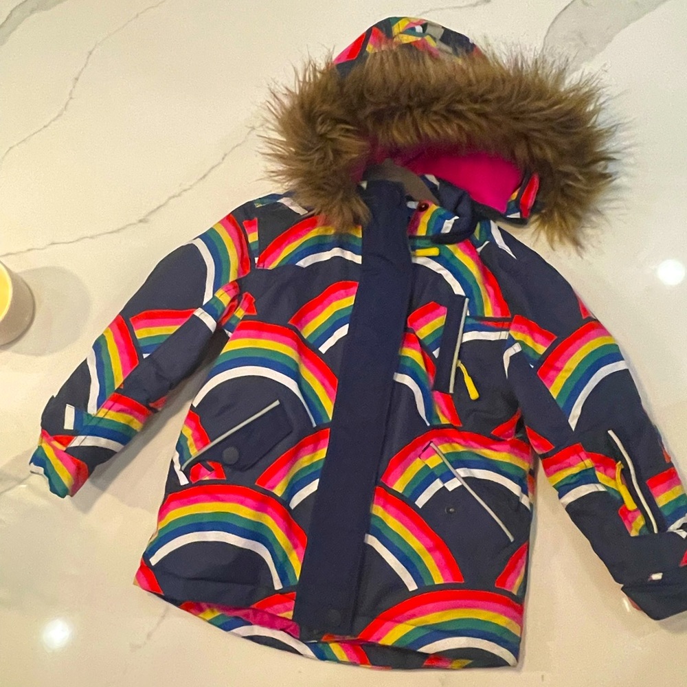 Mini Boden Girls 4-5T winter parka